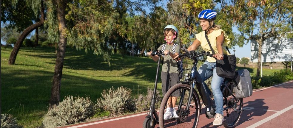 bicicleta e trotinete elétrica